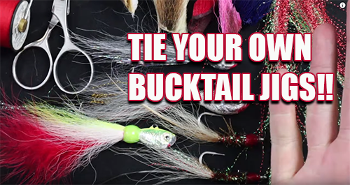 ﻿Bucktail Jig DIY with Hey Skipper and my724outdoors.com!