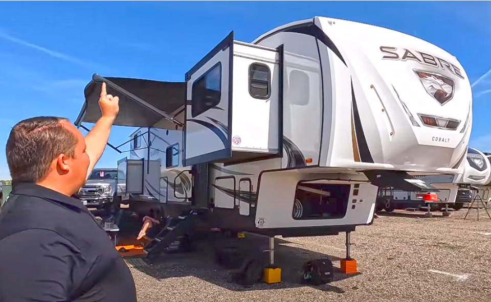 2022 Forest River Sabre 37FLL Walk through with Matt's RV Review and my724outdoors.com!