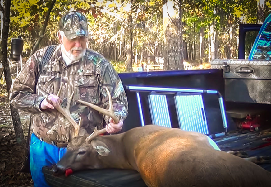 Big Buck 8 Pointer with Bubba Rountree Outdoors and my724outdoors.com!