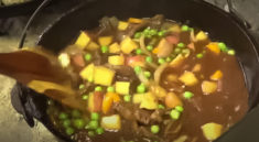 Easy Dutch Oven Beef Stew Recipe with Backwoods Gourmet and my724outdoors