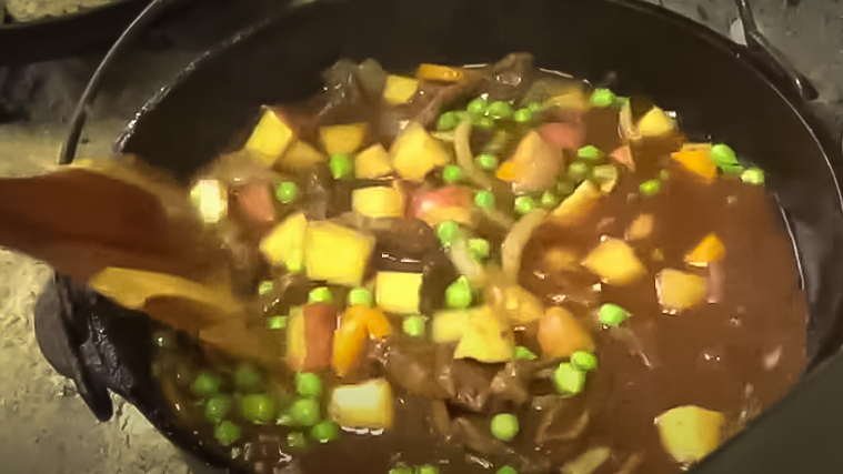 Easy Dutch Oven Beef Stew Recipe with Backwoods Gourmet and my724outdoors