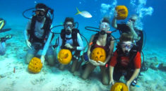 Underwater Pumpkin Carving Contest with FloridaKeysTV and my724outdoors.com!