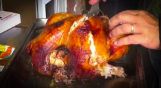 BEST THANKSGIVING TURKEY EVER ON THE WEBER KETTLE GRILL with Backwoods Gourmet and my724outdoors.com!