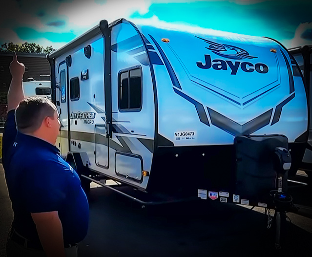 2022 Jayco Jay Feather Micro 166FBS Review with Matt's RV Reviews and my724outdoors.com!