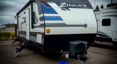 Awesome 2022 Crossroads Zinger 328SB Review with Matt's RV Reviews and my724outdoors.com!