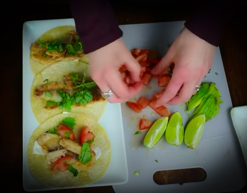 Fish Tacos with Trout - YUM! with Alaska Department of Fish and Game and my724outdoors.com!