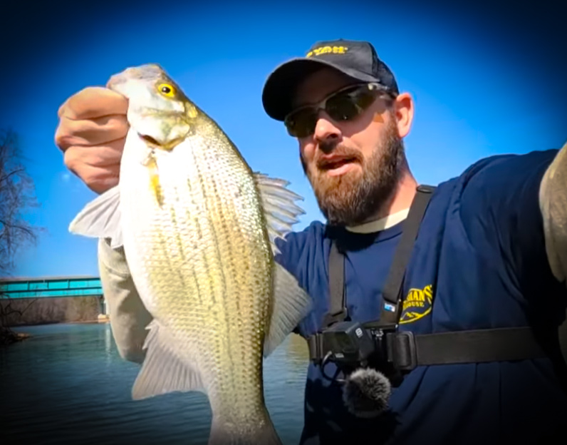 Fun White Bass Fishing Adventure with Creek Fishing Adventures and my724outdoors.com!