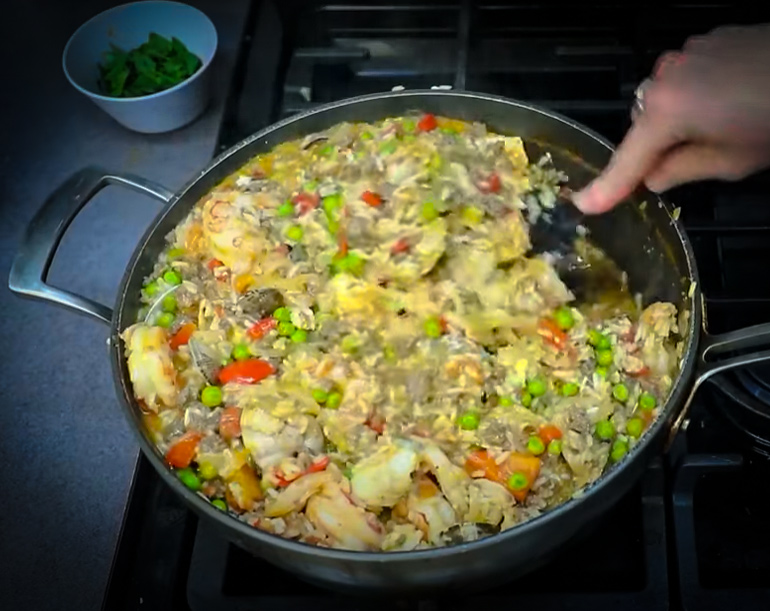 Seafood Paella Recipe with Alaska Department of Fish and Game and my724outdoors.com!
