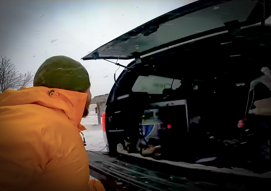 Truck Camping in a Brutal Winter Storm with TOGR and my724outdoors.com!