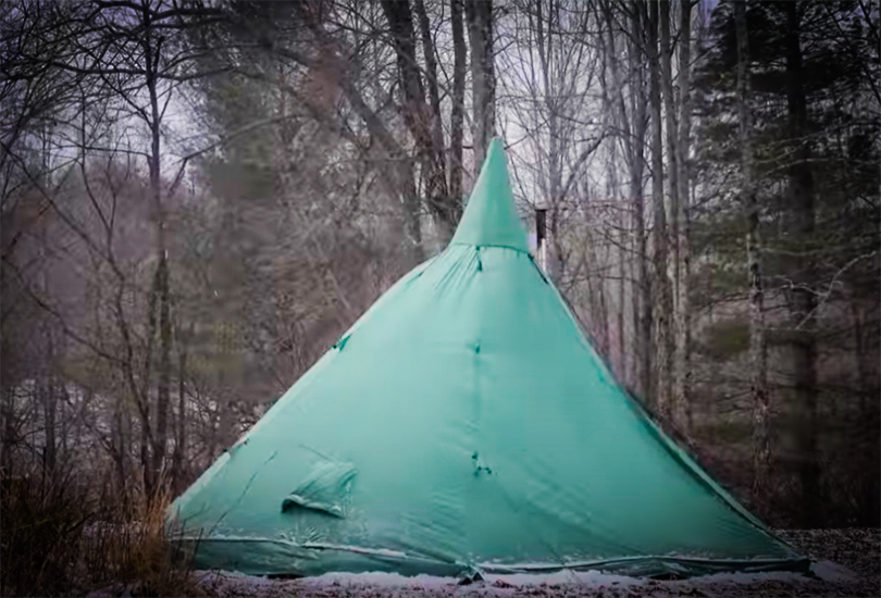 A Wild Night In a Storm Inside A Hot Tent with TOGR and my724outdoors.com!