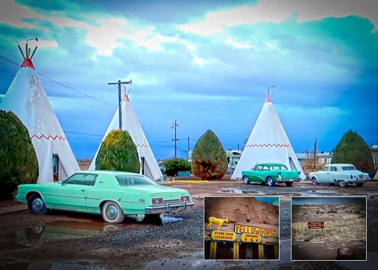 The Sights from Route 66 Glory Days Along New Mexico and Arizona Stretch with the Carpetbagger and my724outdoors.com!