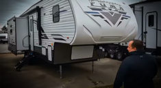 This Awesome Little Puma 5th Wheel Camper is Cheaper Than Most Travel Trailers with Matt's RV Reviews and my724outdoors.com!