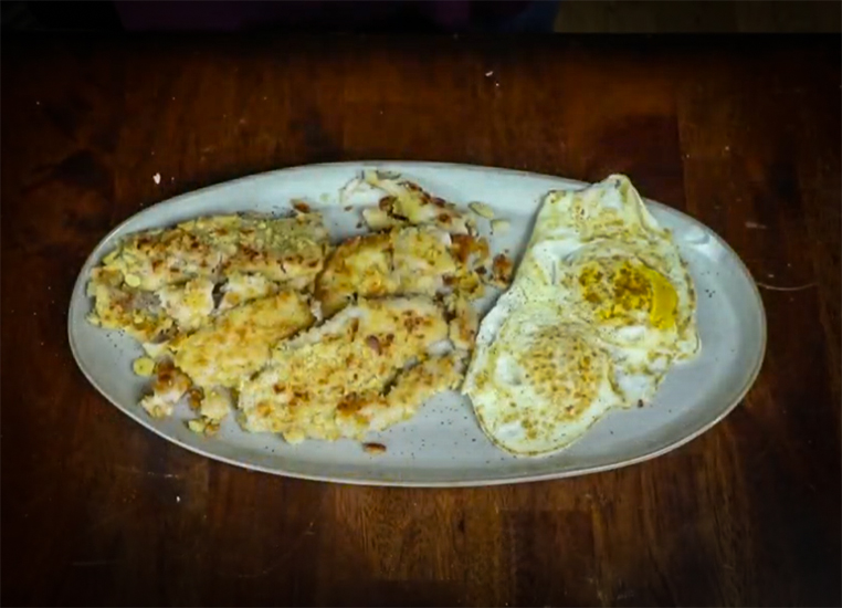Delicious Trout and Eggs. It's What's For Breakfast! with AKDFG and my724outdoors.com!