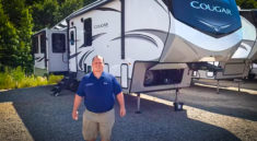 The 2022 Keystone Cougar 355FBS Has Two Incredible Bathrooms You Have To See with Matt's RV Reviews and my724outdoors.com!
