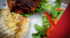 This Delicious Halibut BLT Recipe is Mouth Watering with AKDFG and my724outdoors.com!