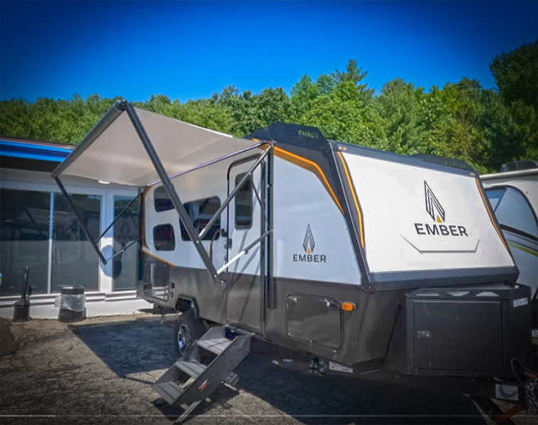 The 2022 Ember 190MDB is an Amazingly BIG but Really Light Travel Trailer with endless RVing and my724outdoors.com!
