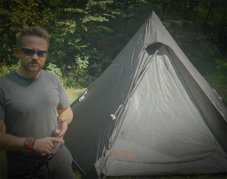 Huge Japanese Tipi Tent - DOD Outdoors Ichi One Pole Tent is an Amazing Value with TOGR and my724outdoors.com!