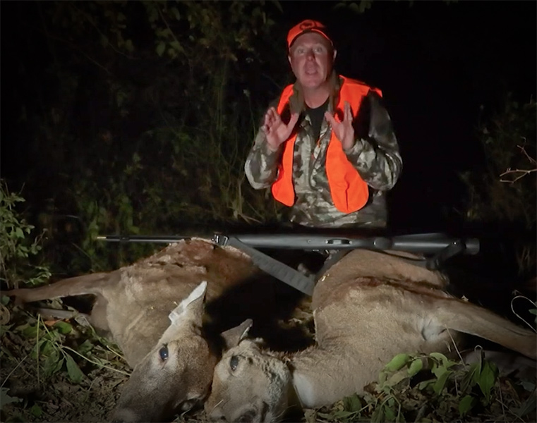 Exciting Kentucky Muzzle Loader Deer Hunt Ends with Two Deer Being Taken with KYAField and my724outdoors.com!
