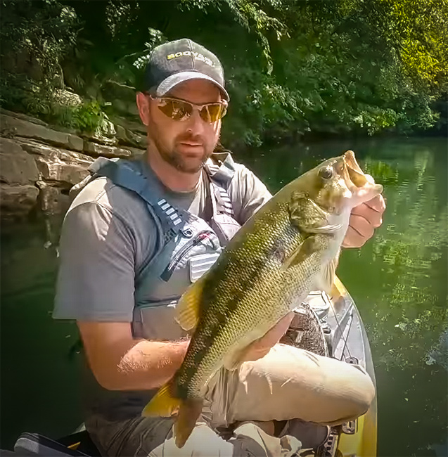 The Excitement of Big Bass Fishing with Creek Fishing Adventures and my724outdoors.com!