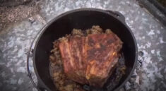 This Delicious Deer Camp Dutch Oven Meal Is Super Easy To Make with Backwoods Gourmet and my724outdoors.com!