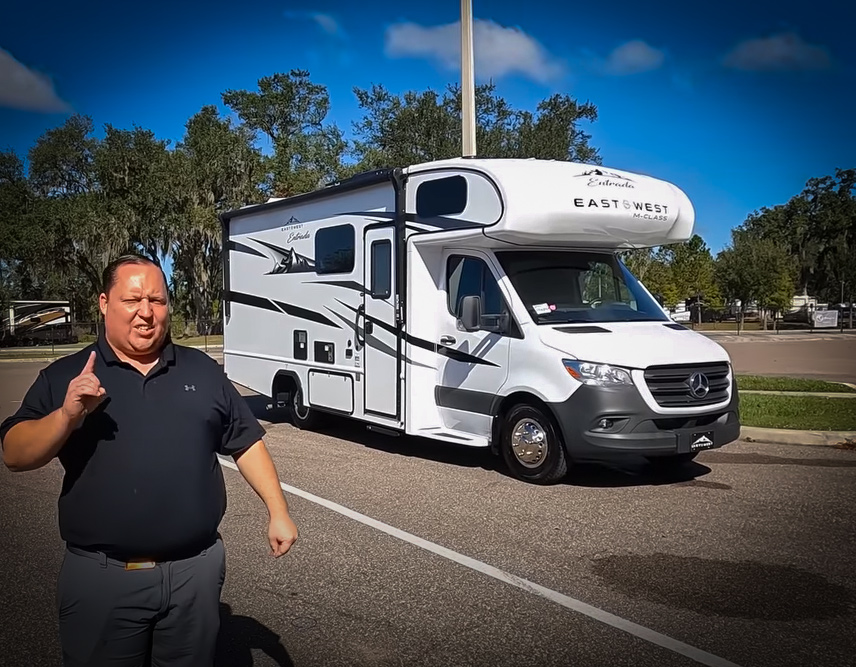 This Entrada M Class 24FM is the Best Value Class B RV On The Road with Matt's RV Reviews and my724outdoors.com!