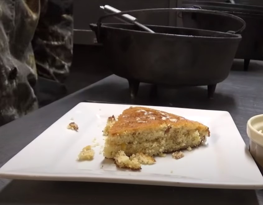 This BACON SWEET ONION CORNBREAD Recipe is The Best You Ever Tasted with Backwoods Gourmet and my724outdoors.com!