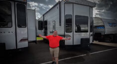 You Have To See The Worlds LARGEST Double Decker Travel Trailer with Matt's RV Reviews and my724outdoors.com!