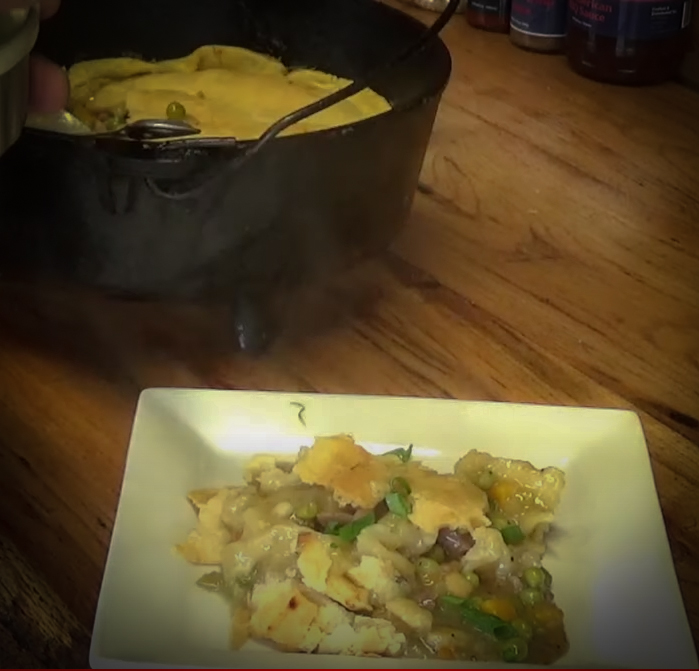 Delicious Wild Turkey Recipe in the Dutch Oven with Backwoods Gourmet and my724outdoors.com!