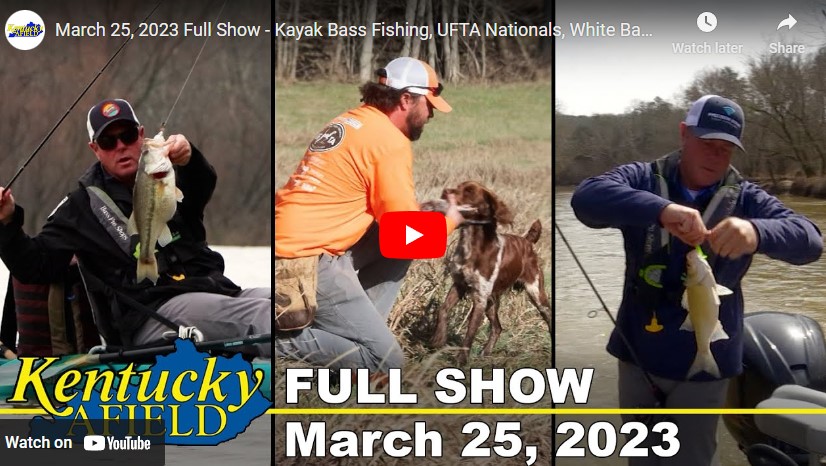 Kayak Fishing - Hunting Dog Nationals - White Bass - This Week's Stories with KYAfield and my724outdoors.com!