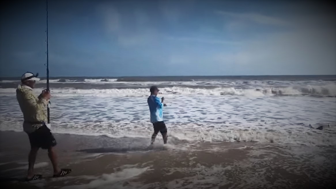Surf Fishing For The the BIGGEST Fish on the Beach with Hey Skipper and my724outdoors.com!
