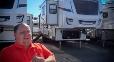 The 2023 Forest River Impression 320FL Has a FRONT Living Room with Matt's RV Reviews and my724outdoors.com!