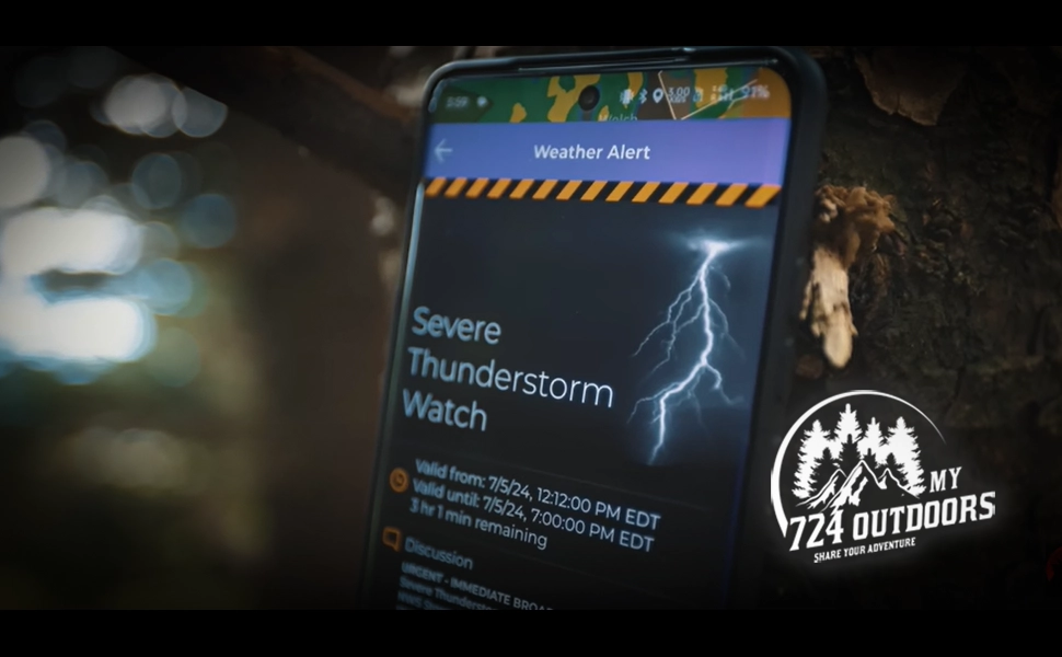 Caught in A Severe Storm While Tent Camping | my724outdoors.com